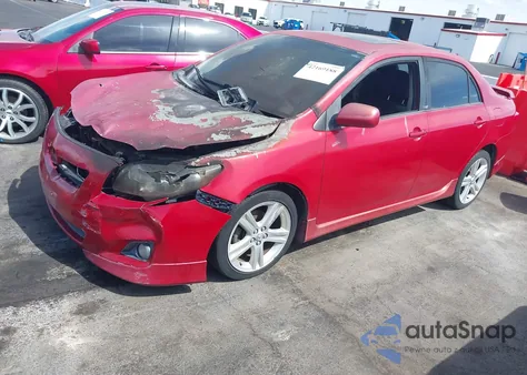 2009 Toyota Corolla Xrs from USA, damaged, VIN 1NXBE40E49Z011355